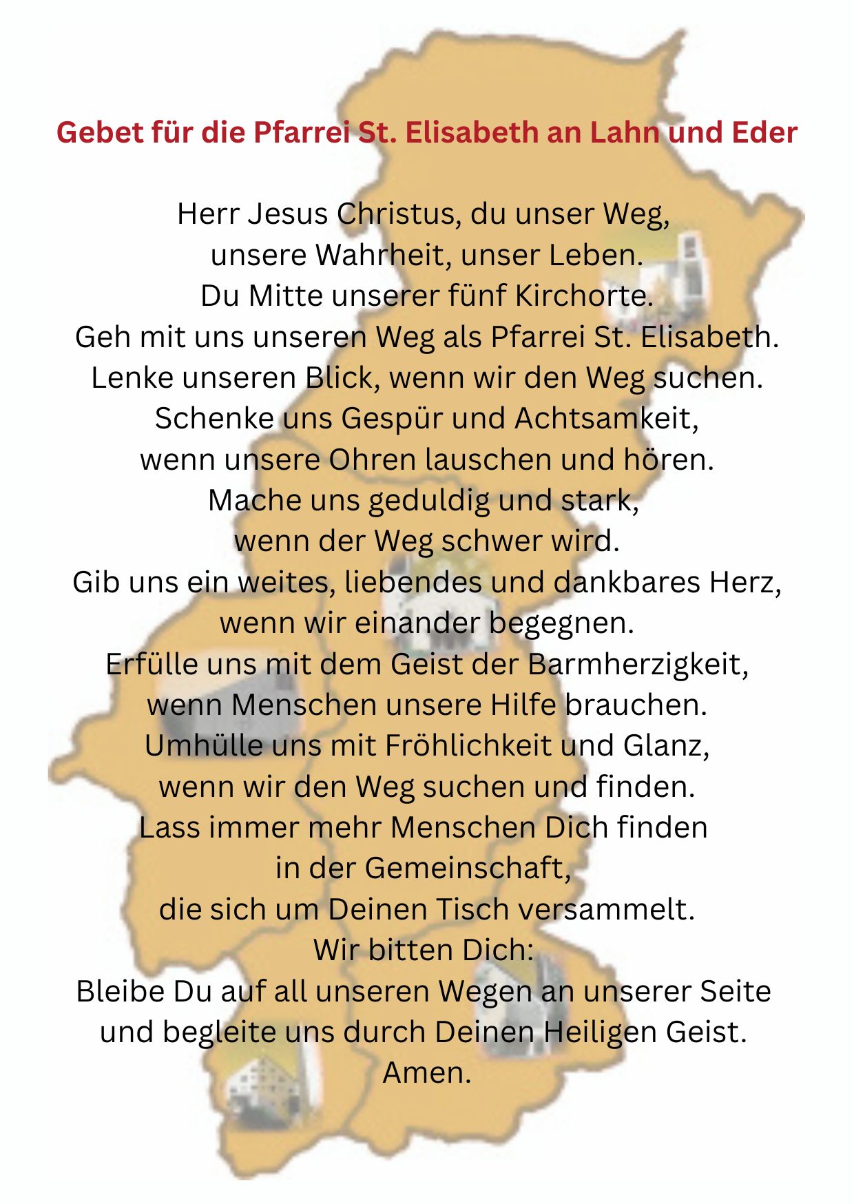 Gebet der Pfarrei